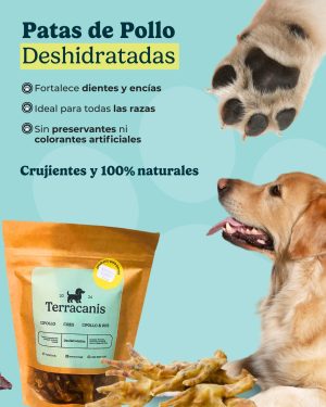 Patas Deshidratadas de Pollo (150 grs)