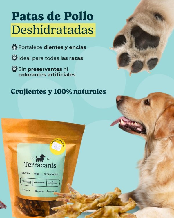 IMG-20250908-WA0112 Patas Deshidratadas de Pollo (150 grs)